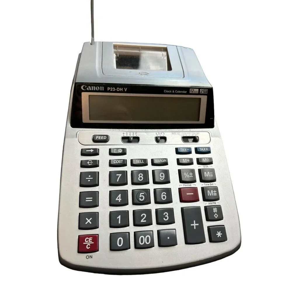 Casio HR-100TM Desktop Printing Calculator